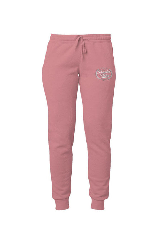 Authentic Logo Wash Sweatpants- dusty rose/white