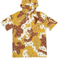 Camo Flag SS Hoodie - brown