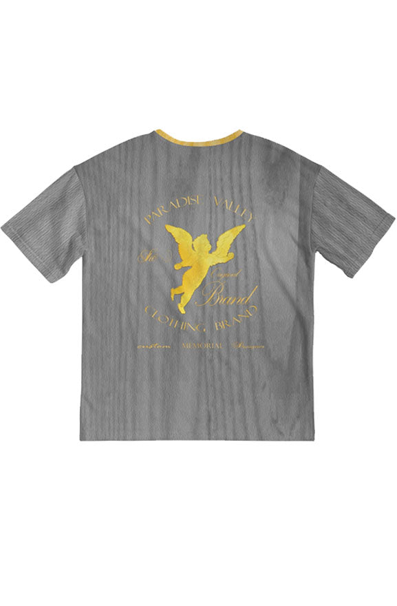 Golden Grain Tee - grey