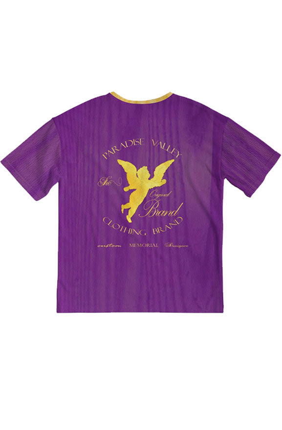 Golden Grain Tee - purple