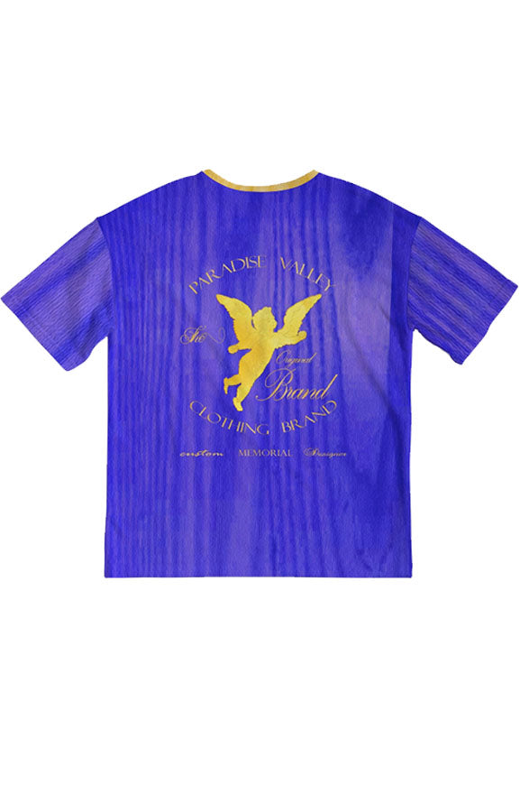 Golden Grain Tee - royal