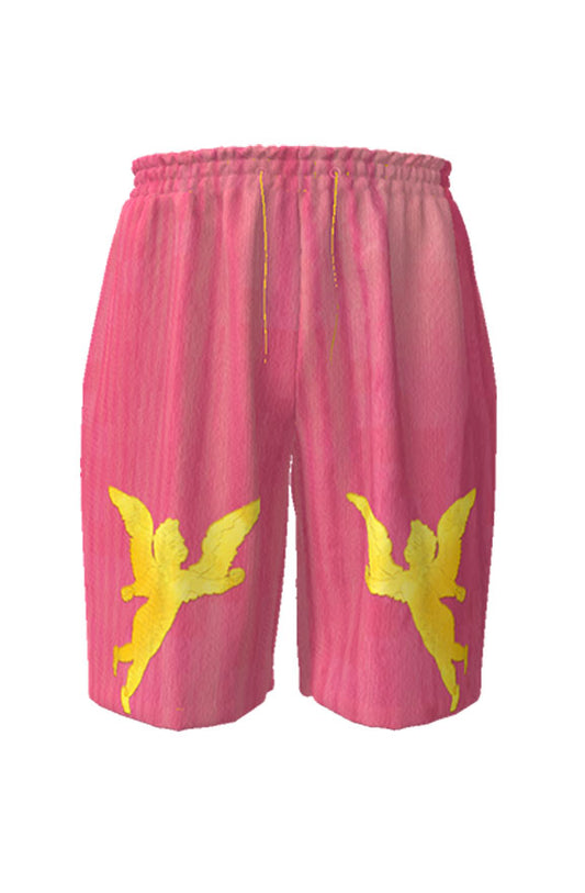 Golden Grain Board Shorts - pink