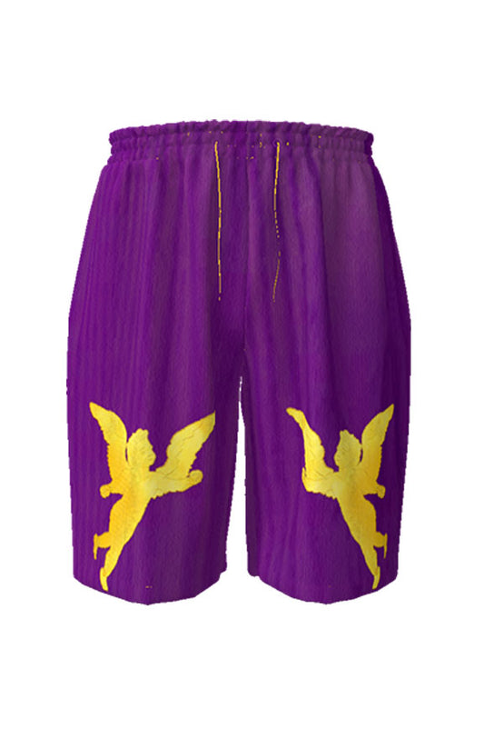 Golden Grain Board Shorts - purple