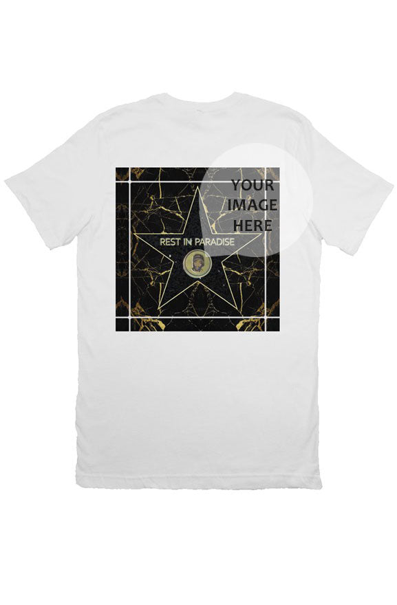 Monumental Star Tee - black/gold (custom)