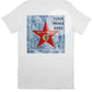 Monumental Star Tee - blue/red (custom)