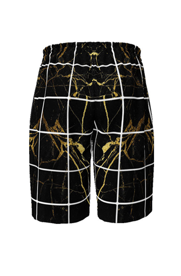 Monumental Board Shorts - black/gold