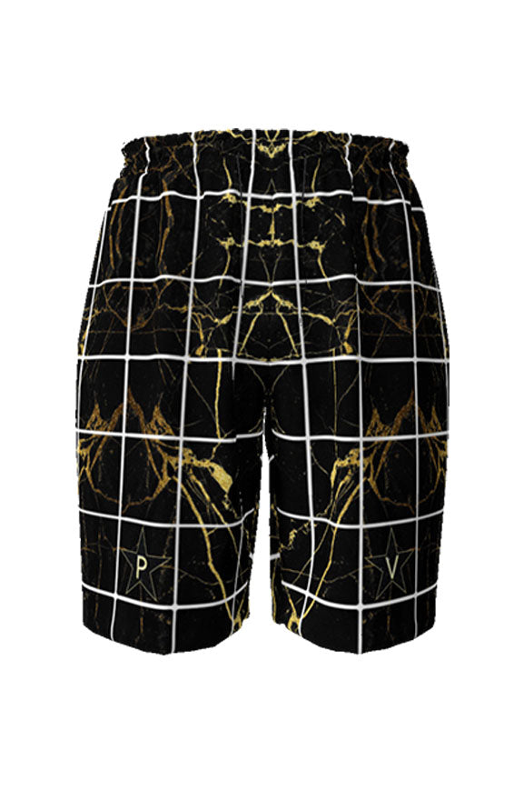 Monumental Board Shorts - black/gold