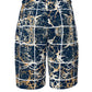 Monumental Board Shorts - blue/tan