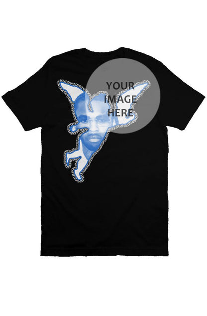 Reflections Tee - blue (custom)