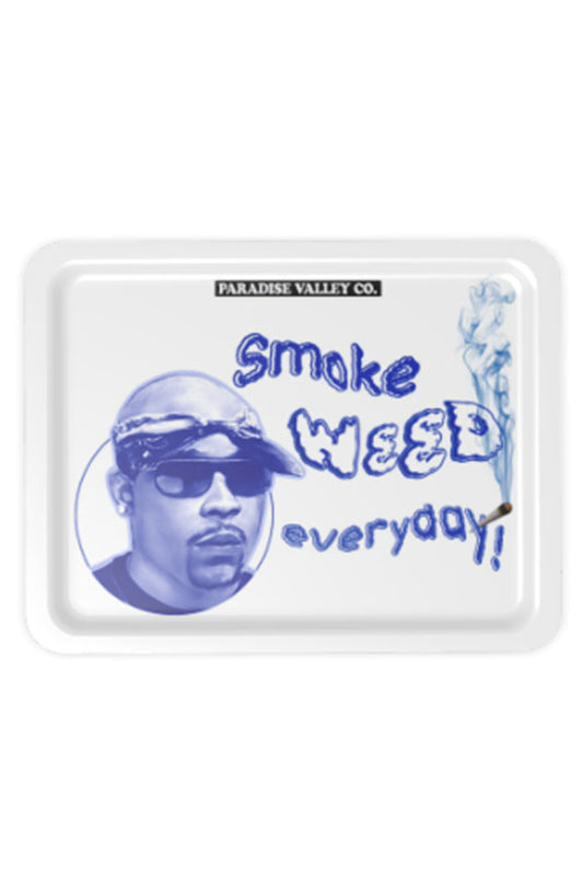 Smoke Everyday Rolling Tray - mono