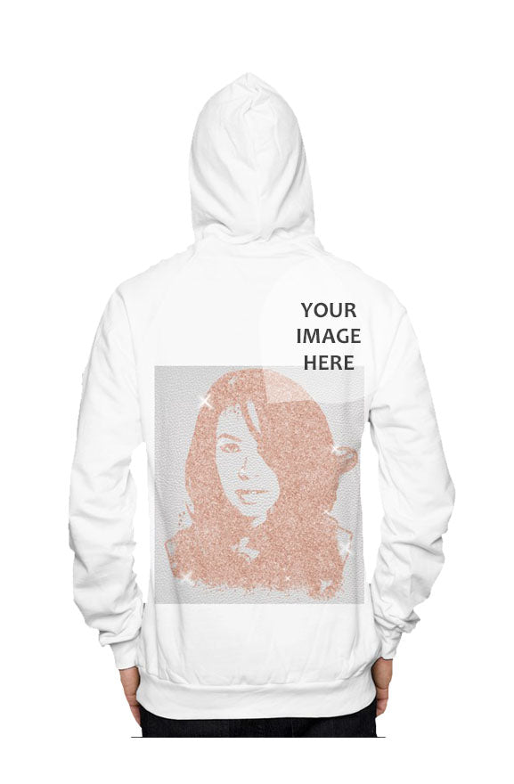 V.V.S. Crushed Ice Hoodie - pink diamonds (custom)