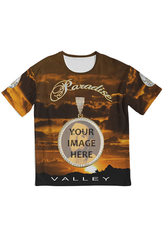 V.V.S. Horizon Tee - gold clouds (custom)