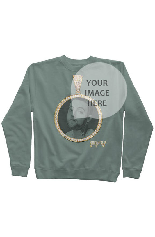 V.V.S. Pendant Crewneck - alpine (custom)