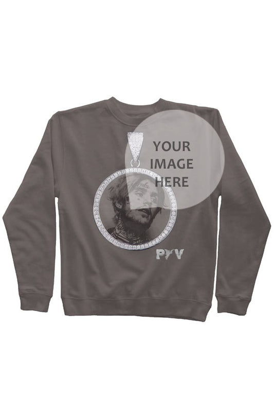 V.V.S. Pendant Crewneck - shadow (custom)