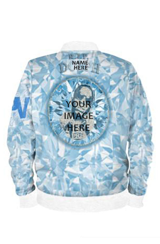 V.V.S. Vision Bomber - blue diamonds (custom)