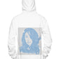 V.V.S. Crushed Ice Hoodie - blue diamonds