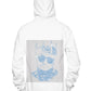 V.V.S. Crushed Ice Hoodie - blue diamonds