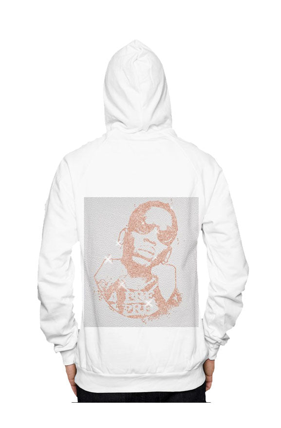 V.V.S. Crushed Ice Hoodie - pink diamonds