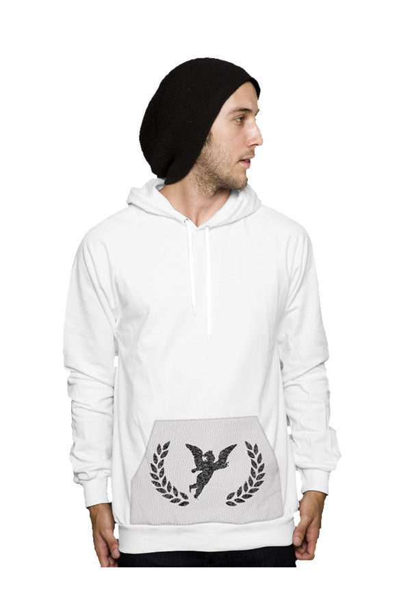 V.V.S. Crushed Ice Hoodie - black diamonds