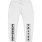 V.V.S. Crushed Ice Fleece Sweatpants - black diamonds