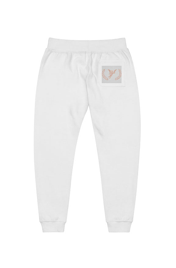 V.V.S. Crushed Ice Fleece Sweatpants - pink diamonds