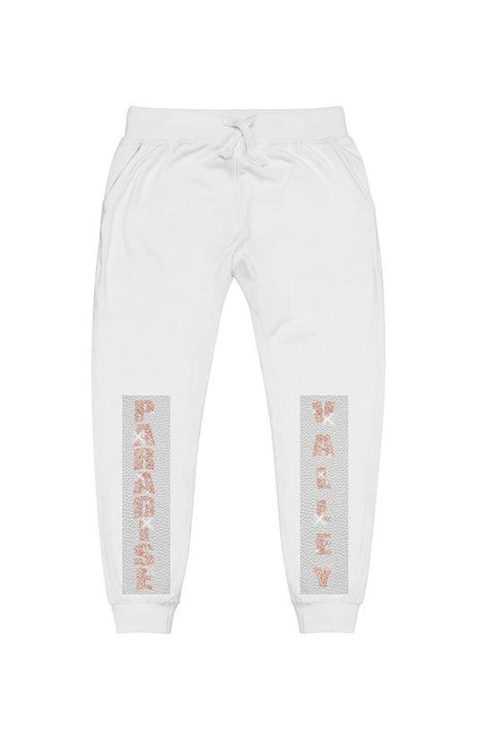 V.V.S. Crushed Ice Fleece Sweatpants - pink diamonds