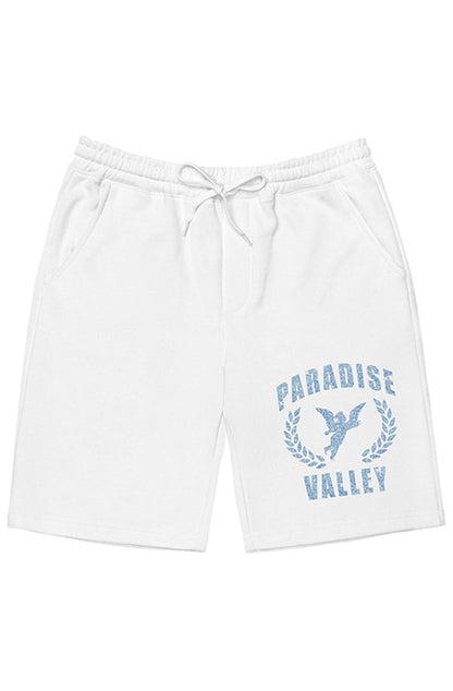 V.V.S. Crushed Ice Fleece Shorts - blue diamonds