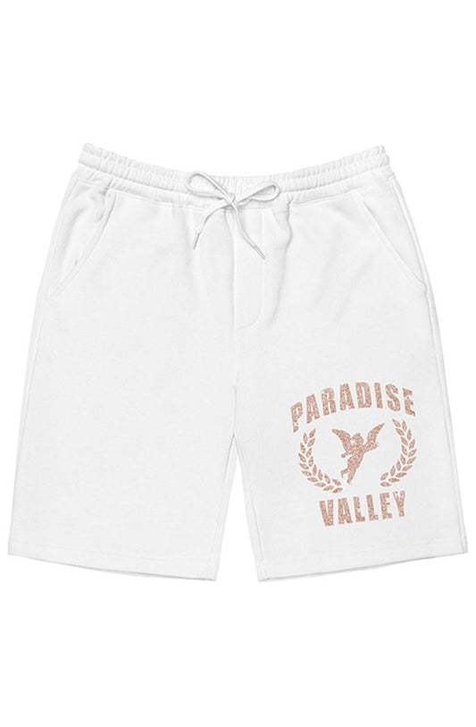 V.V.S. Crushed Ice Fleece Shorts - pink diamonds