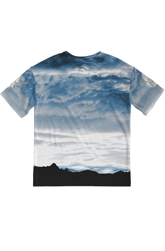 V.V.S. Horizon Tee- blue skies