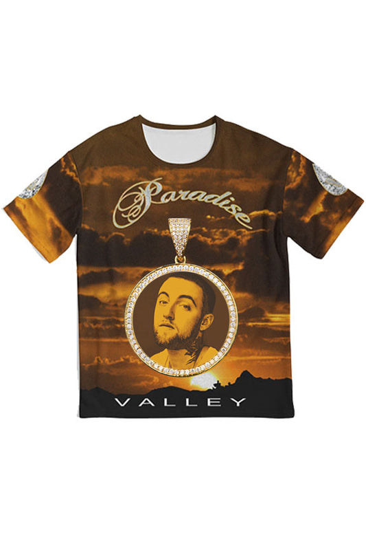 V.V.S. Horizon Tee - gold clouds