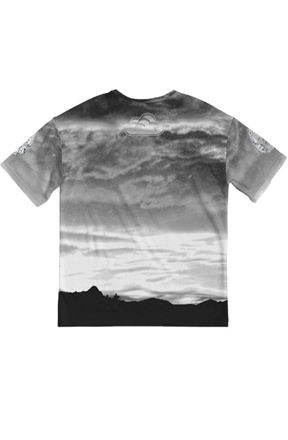 V.V.S. Horizon Tee - grey skies