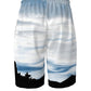 V.V.S. Horizon Board Shorts - blue skies