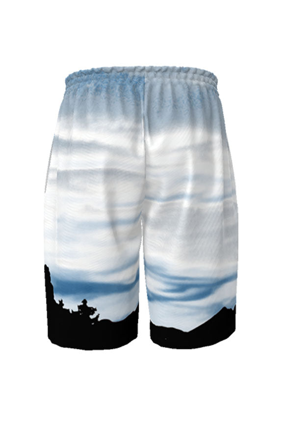 V.V.S. Horizon Board Shorts - blue skies