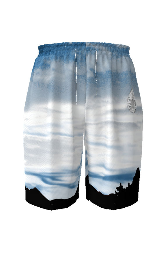 V.V.S. Horizon Board Shorts - blue skies