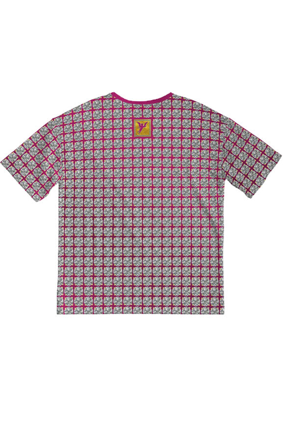 V.V.S. Stud Tee - berry