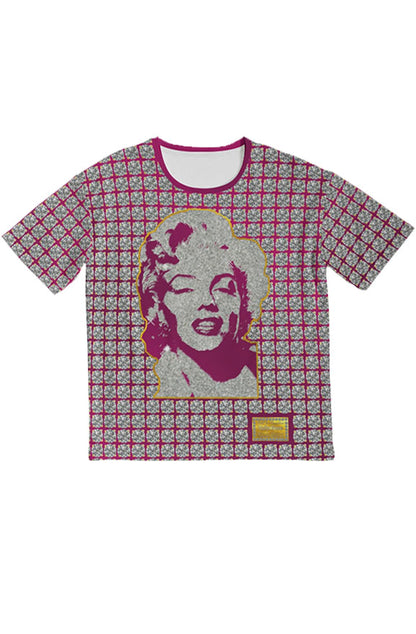 V.V.S. Stud Tee - berry