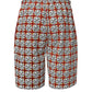 V.V.S. Stud Board Shorts - burgundy