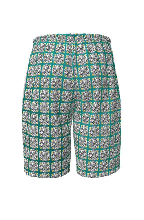 V.V.S. Stud Board Shorts - iceberg blue