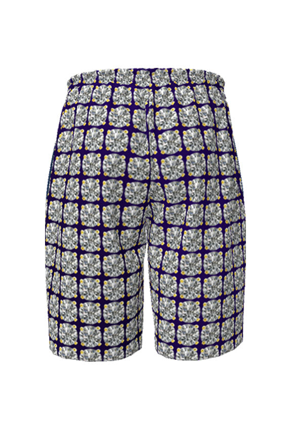 V.V.S. Stud Board Shorts - navy