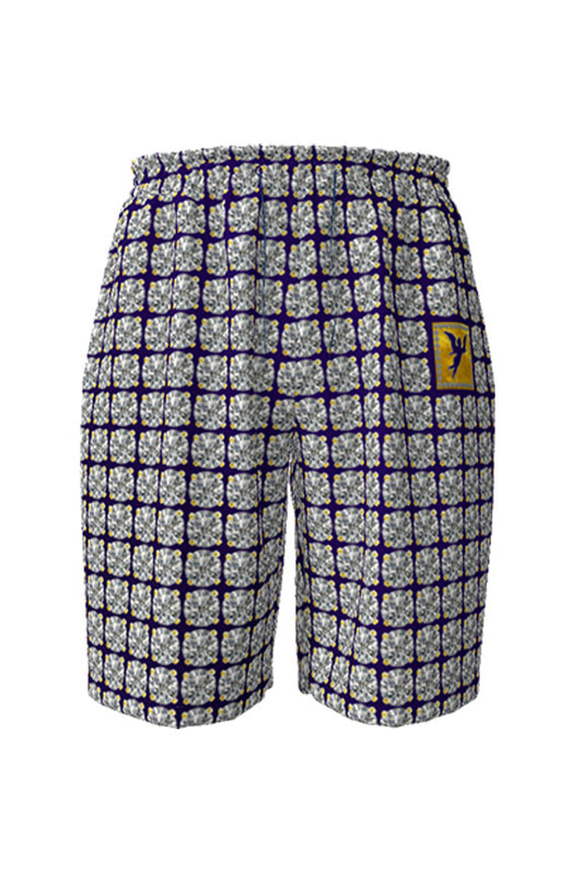 V.V.S. Stud Board Shorts - navy