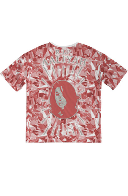 V.V.S. Vision Tee - pink diamonds