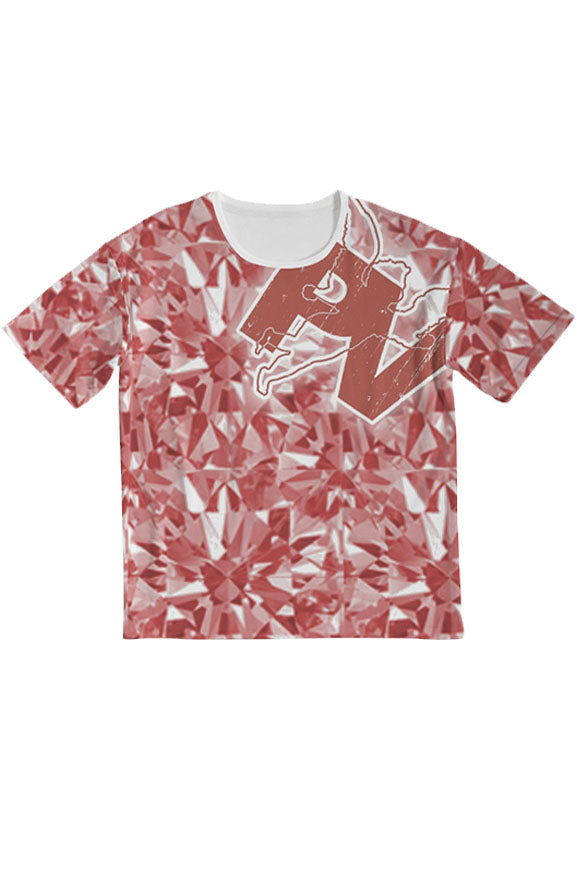 V.V.S. Vision Tee - pink diamonds