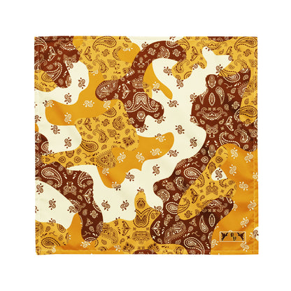 Camo Flag Bandana - brown