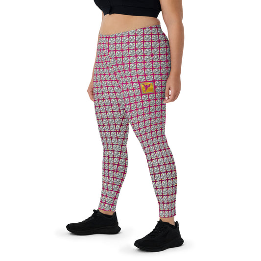 V.V.S. Stud Leggings - berry