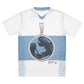 V.V.S. Pendant Strip Tee - misty blue