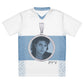 V.V.S. Pendant Strip Tee - misty blue