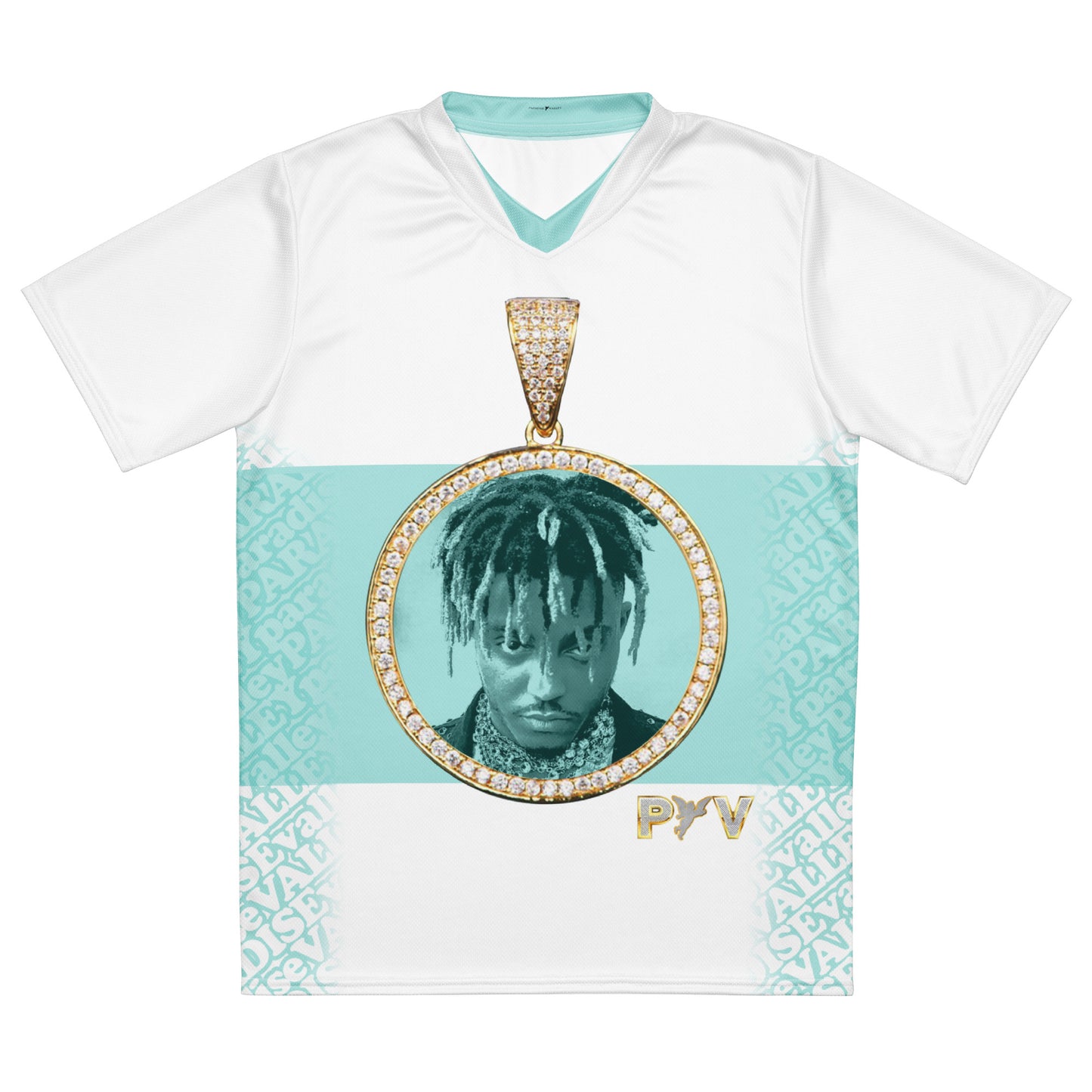 V.V.S. Pendant Strip Tee - mint