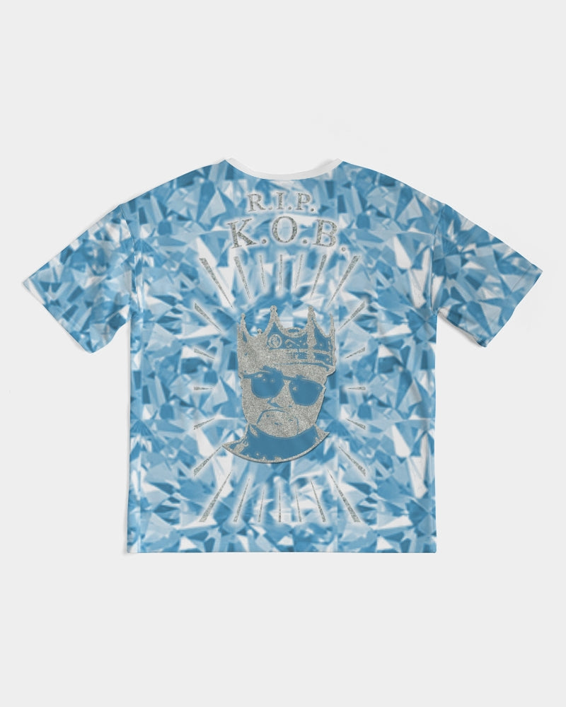 V.V.S. Vision Tee - blue diamonds