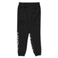 V.V.S. Crushed Ice Fleece Sweatpants - white diamonds