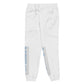 V.V.S. Crushed Ice Fleece Sweatpants - blue diamonds